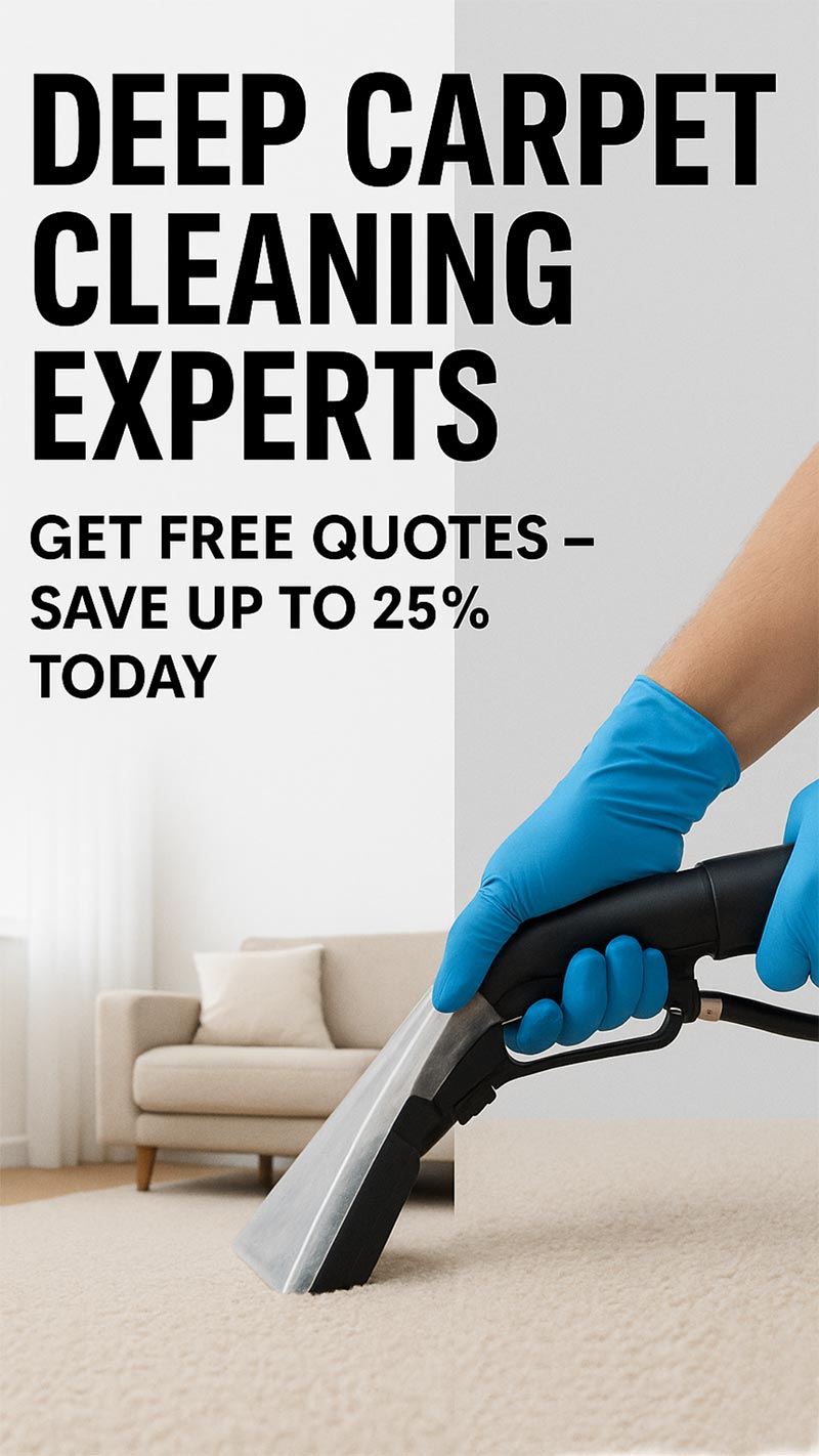 Deep carpet cleaning experts