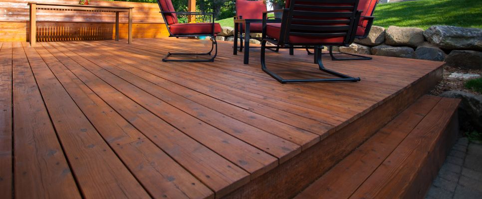 Common Deck Pre Staining Services