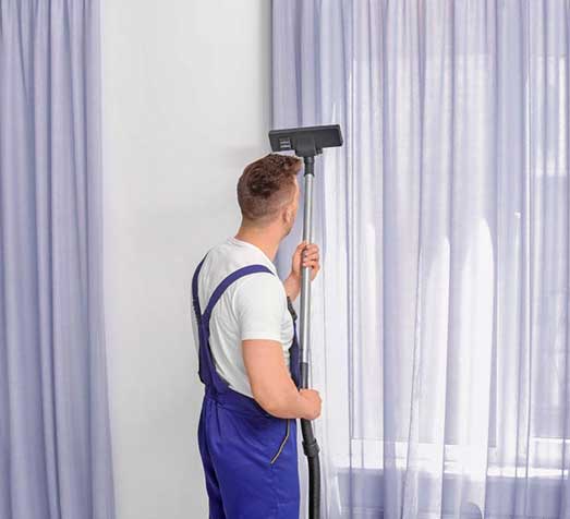 Curtain Cleaning Service Include