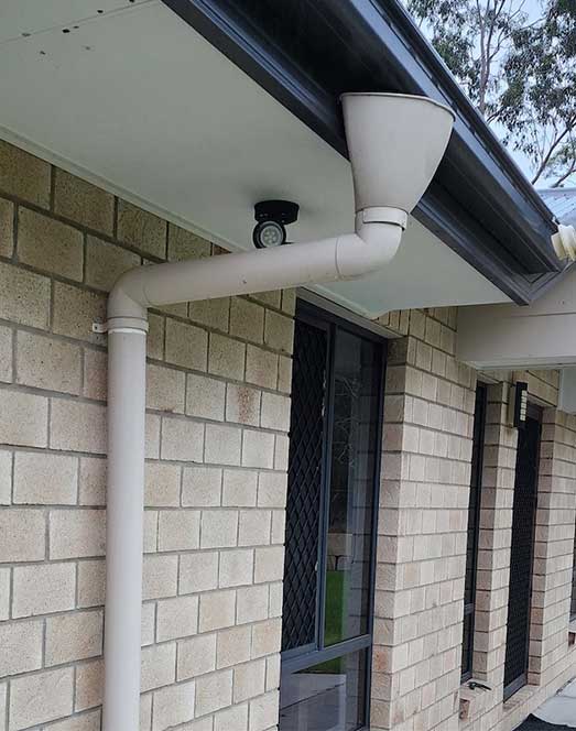 Damaged Downpipe To A Property