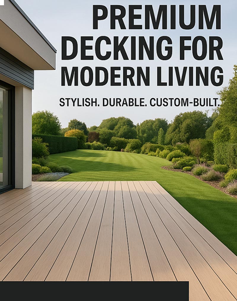 Premium decking for modern living