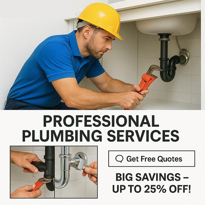 Professional Plumbers Work
