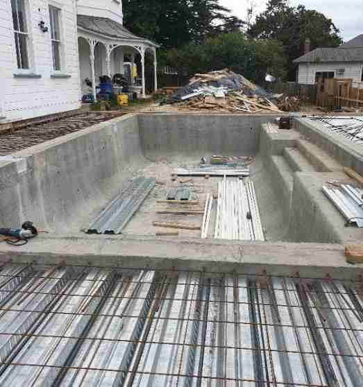 Pool Concreting Is Accomplished