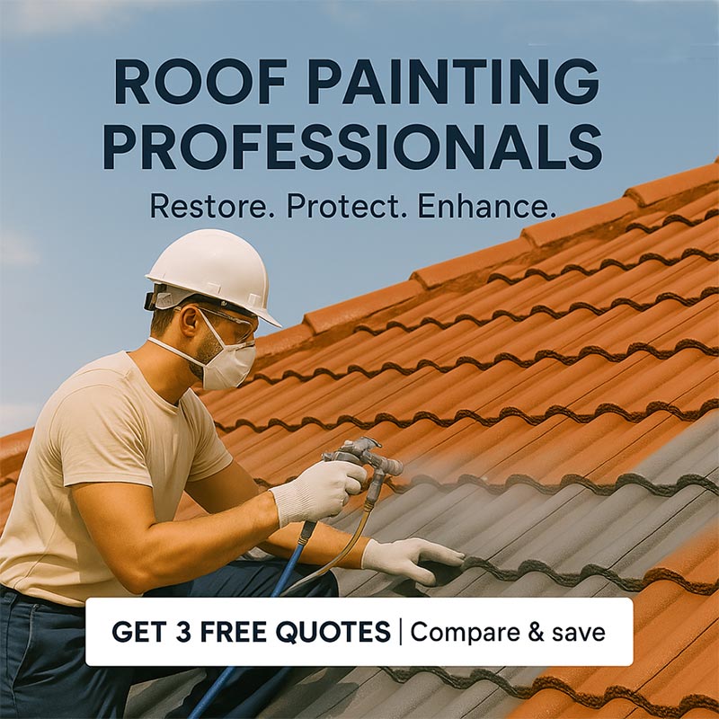 Roof painting professionals