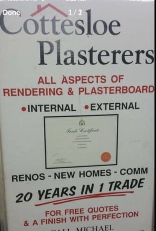 Cottesloe Plasterers