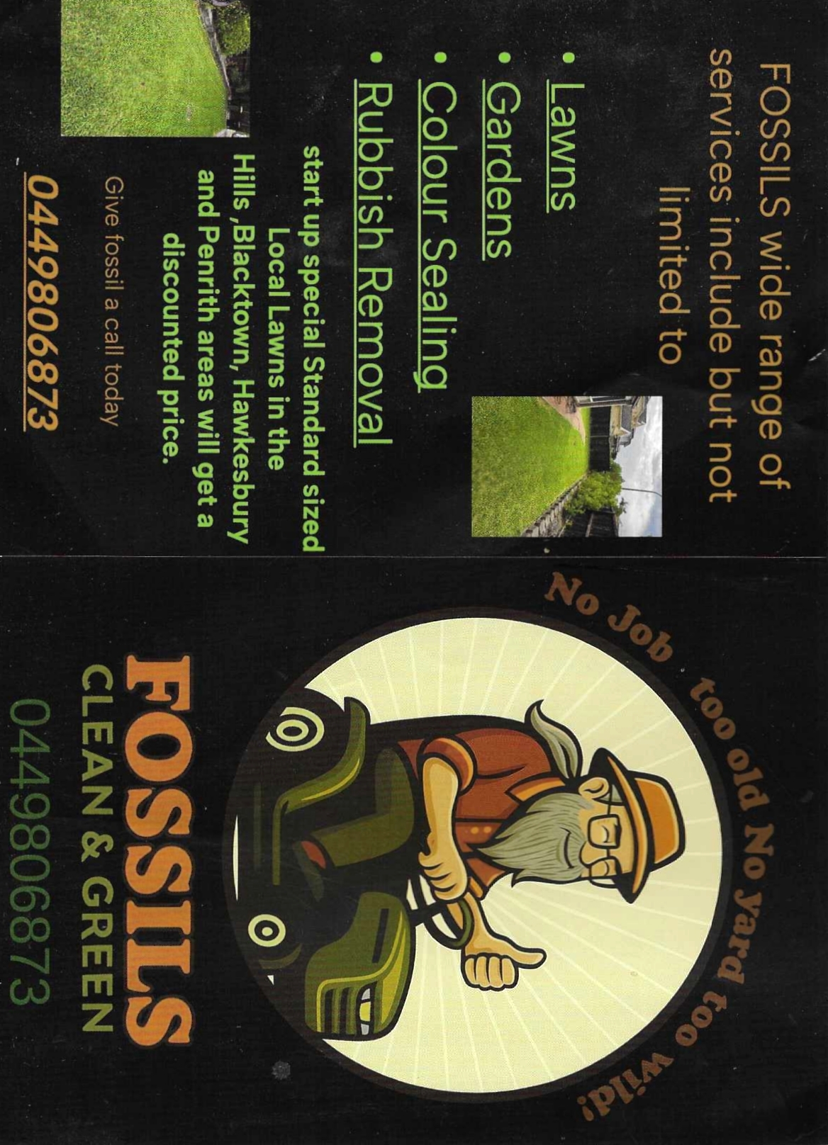 Fossils Clean And Green