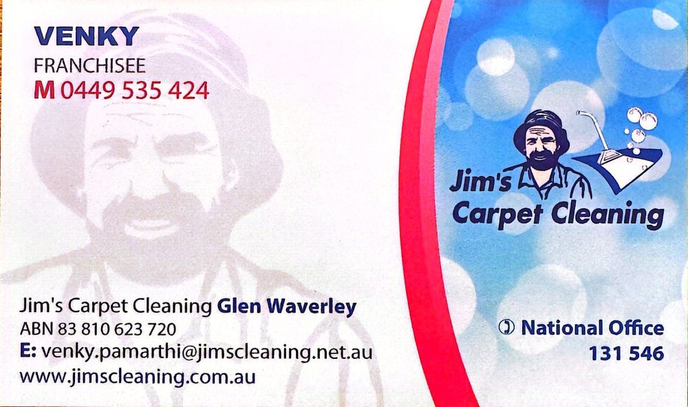 Jim’s Carpet Cleaning Glen Waverley
