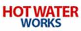 HOT WATER WORKS PLUMBING AND GAS FITTING SERVICE.