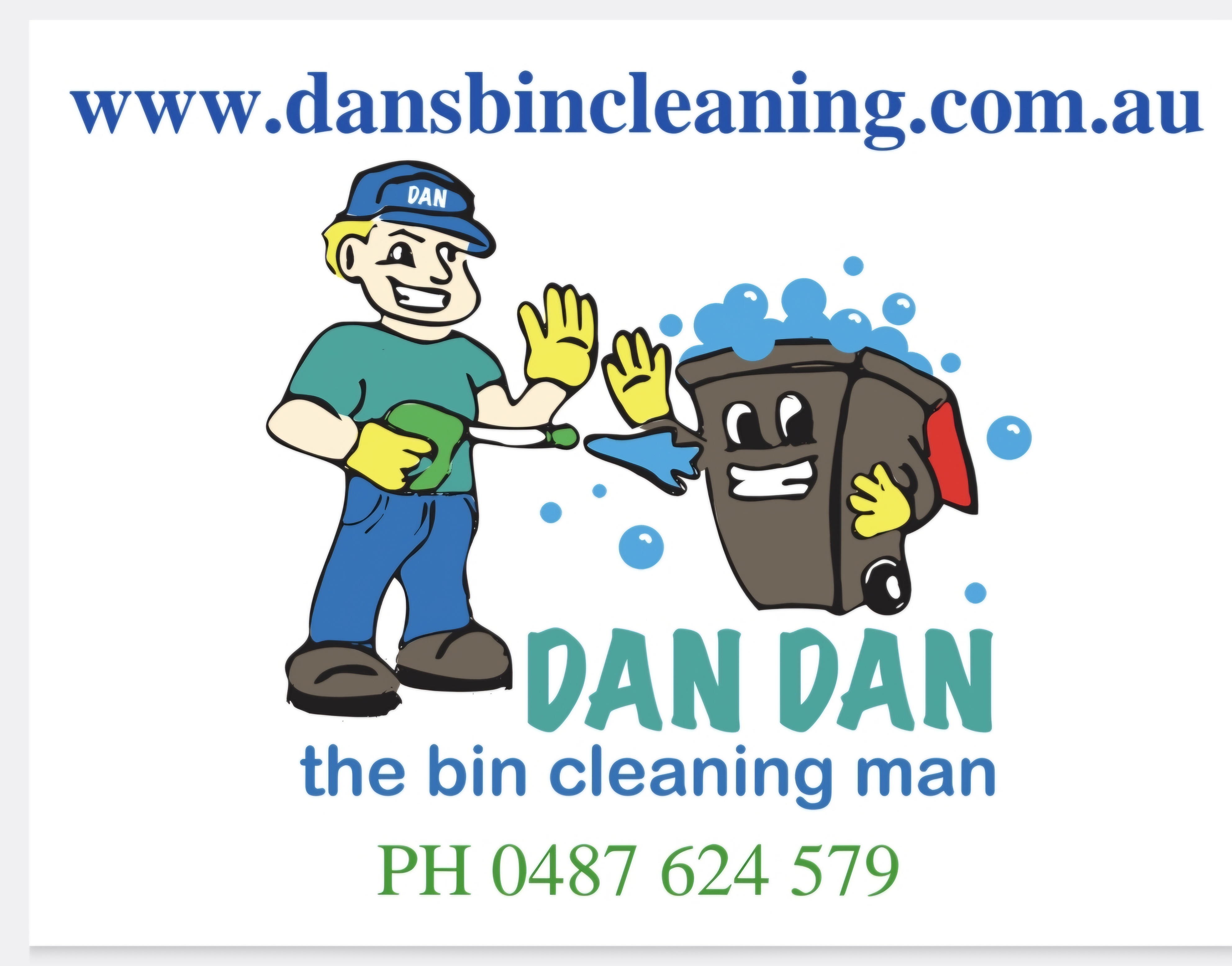 Dan Dan The Bin Cleaning Man