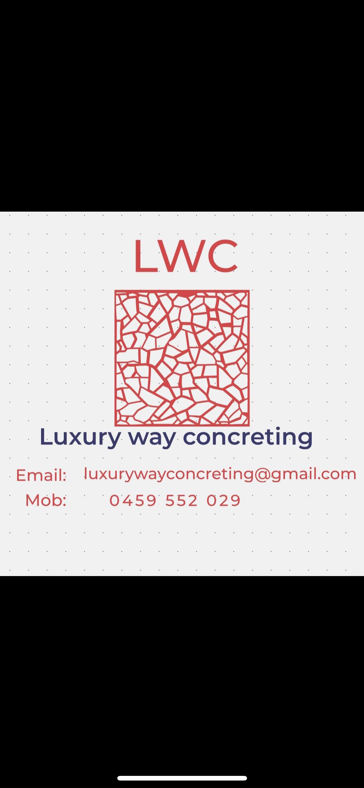 Luxury Way Concreting