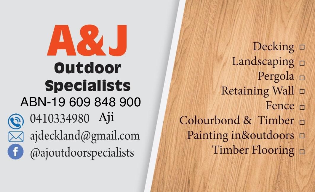 Aj Outdoor Specialists