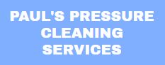 Paul's Pressure Cleaning Services