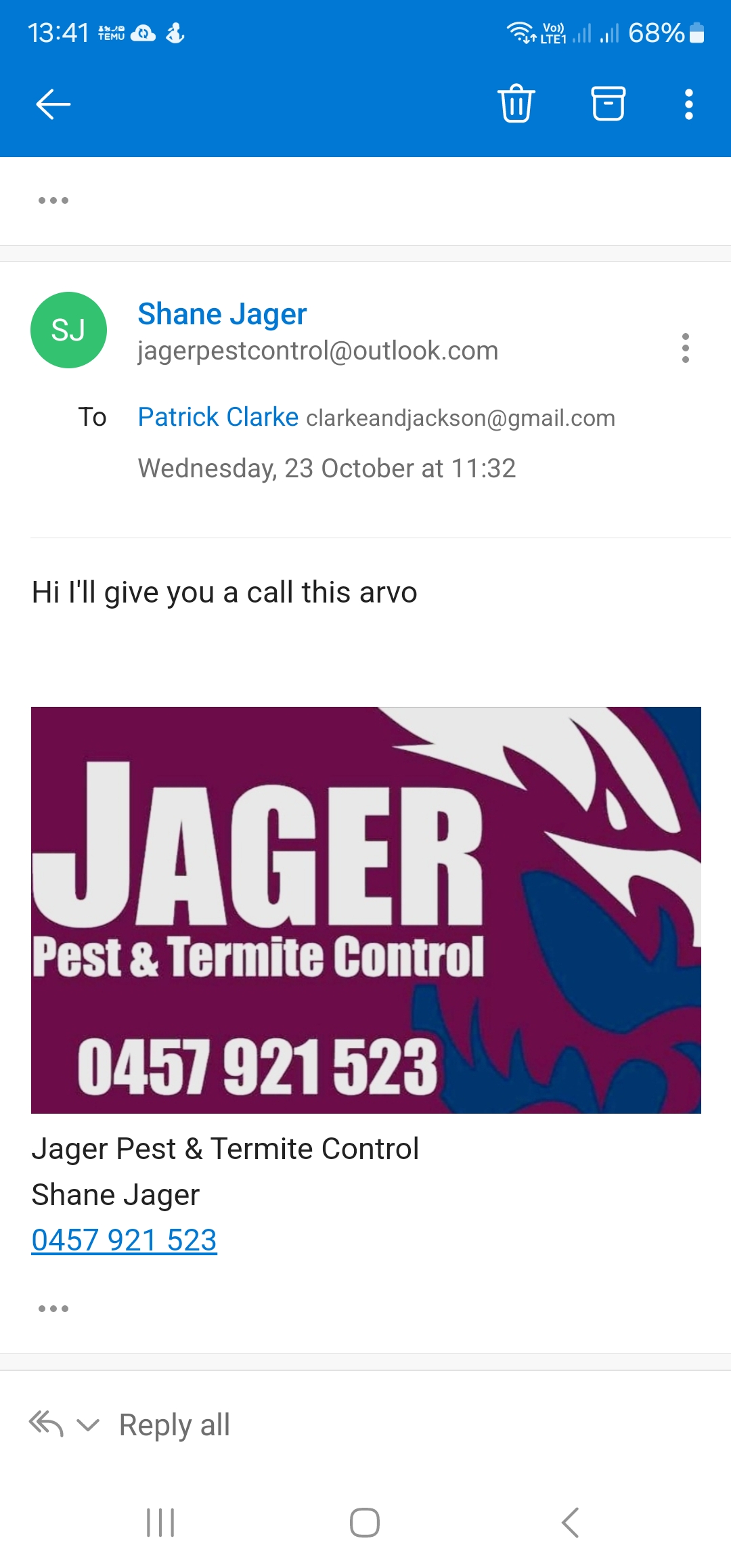 Jager Pest And Termite Control