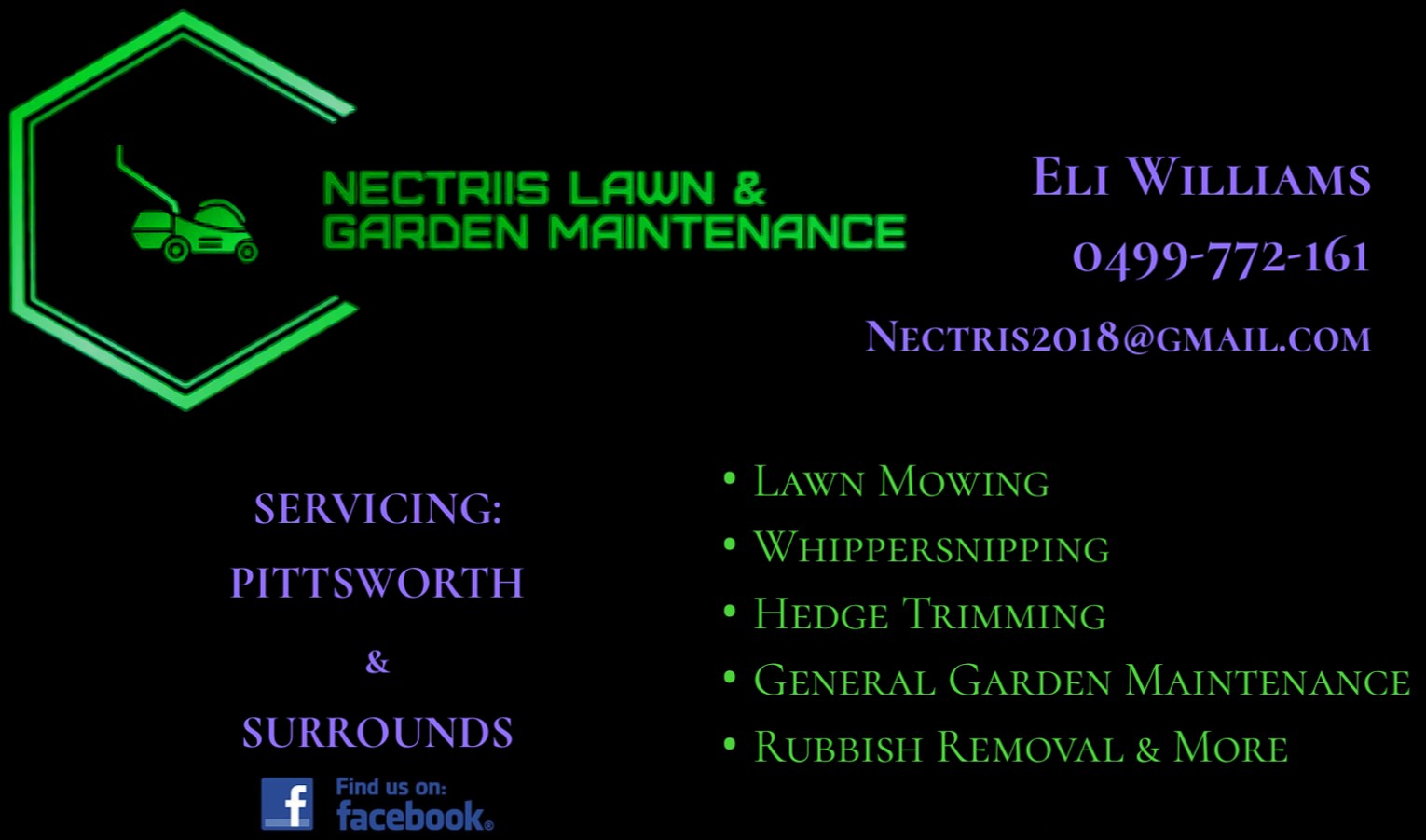 Nectriis Lawn & Garden Maintenance