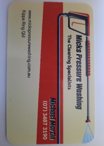 Mick's Pressure Washing