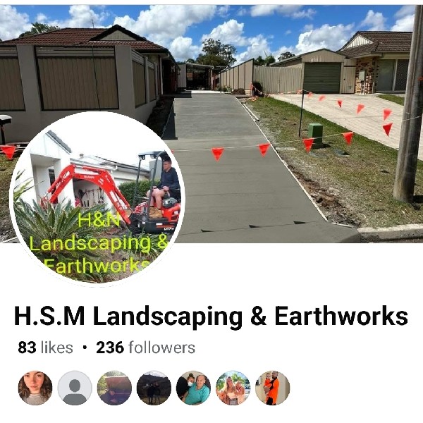H.s.m.landscaping&earthworks