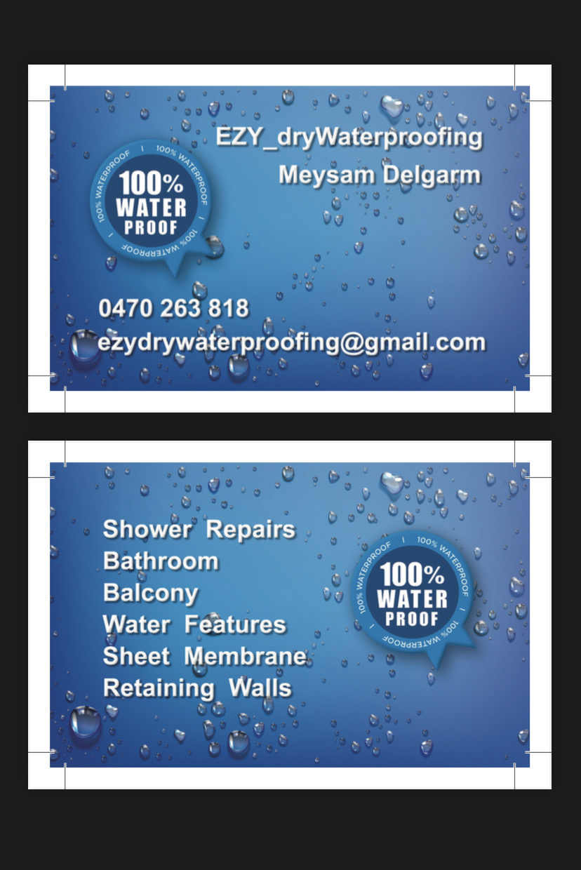 EZY DRY WATERPROOFING AUSTRALIA PTY LTD
