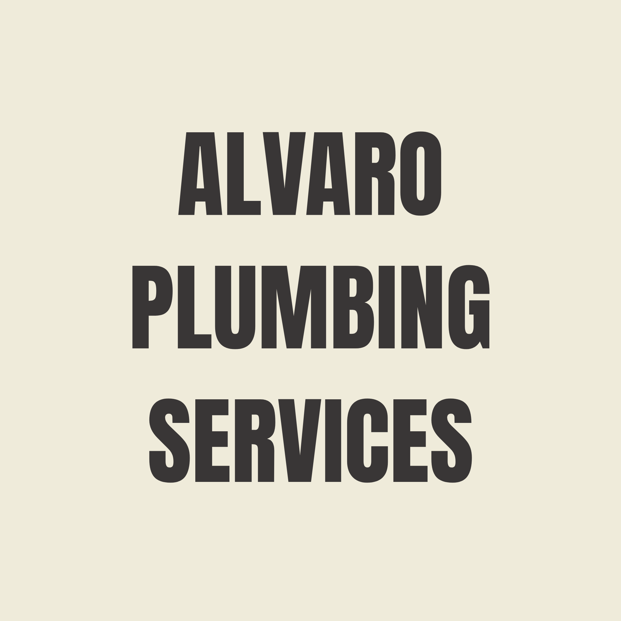 Alvaro Plumbing Services
