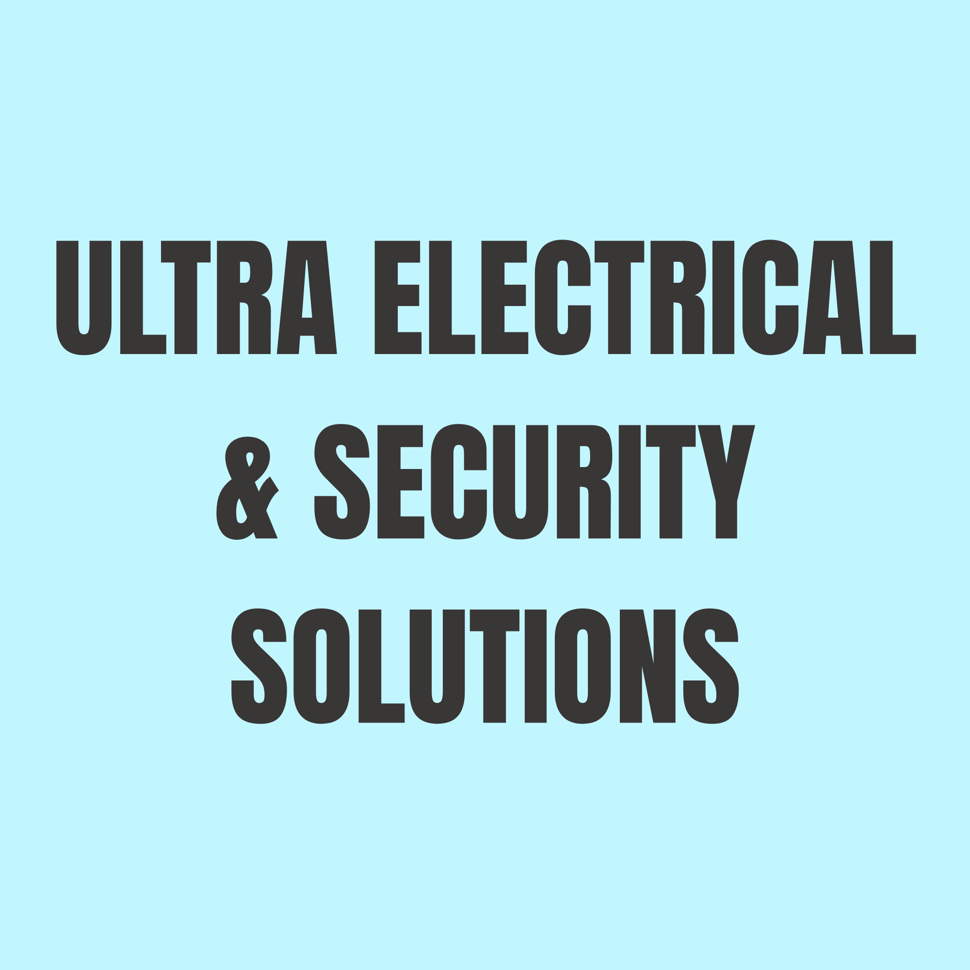 Ultra Electrical & Security Solutions
