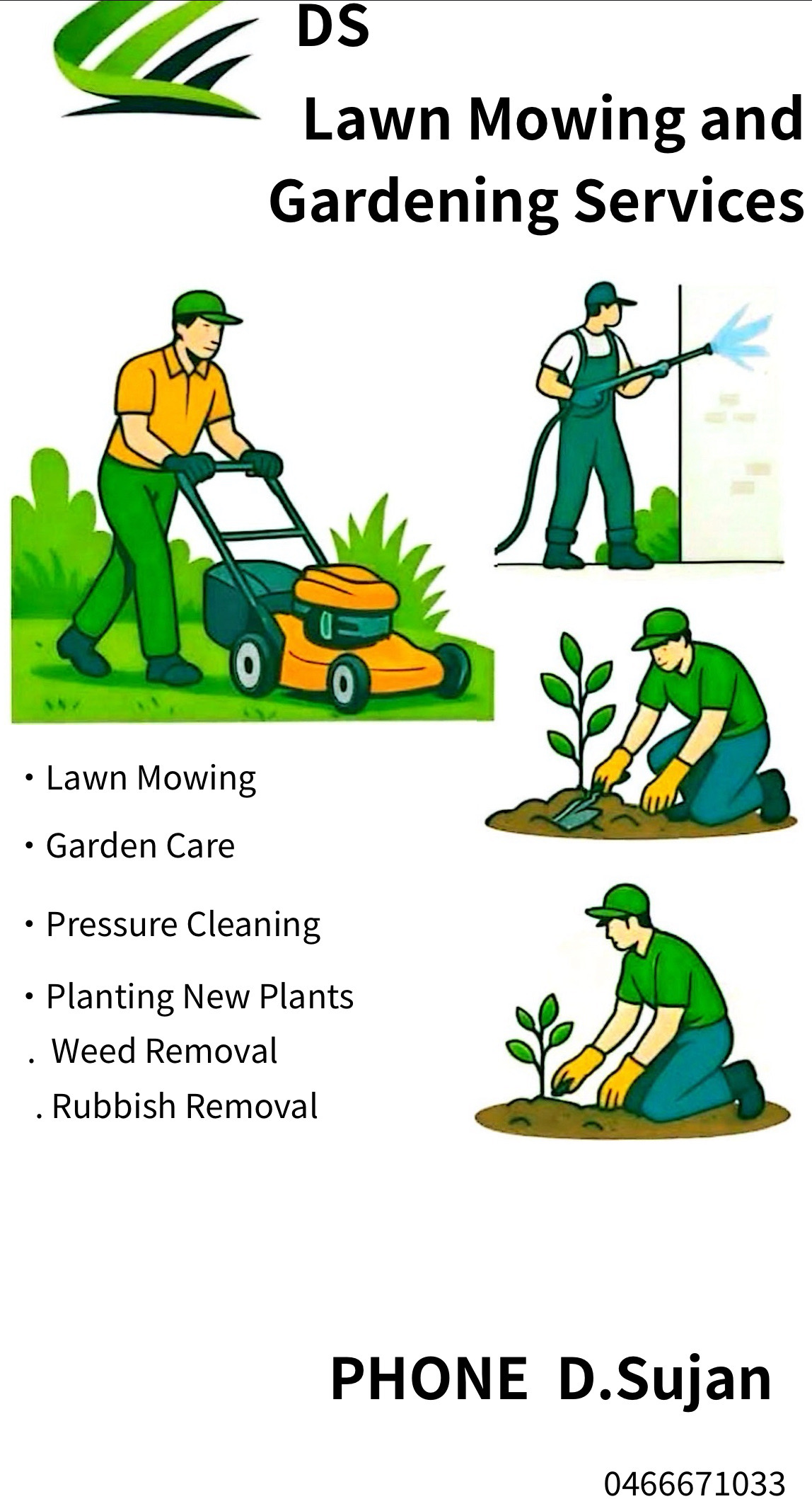 Ds Lawn Mowing And Gardening Services