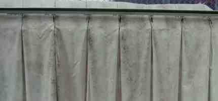 How to Remove Stains From Curtains?