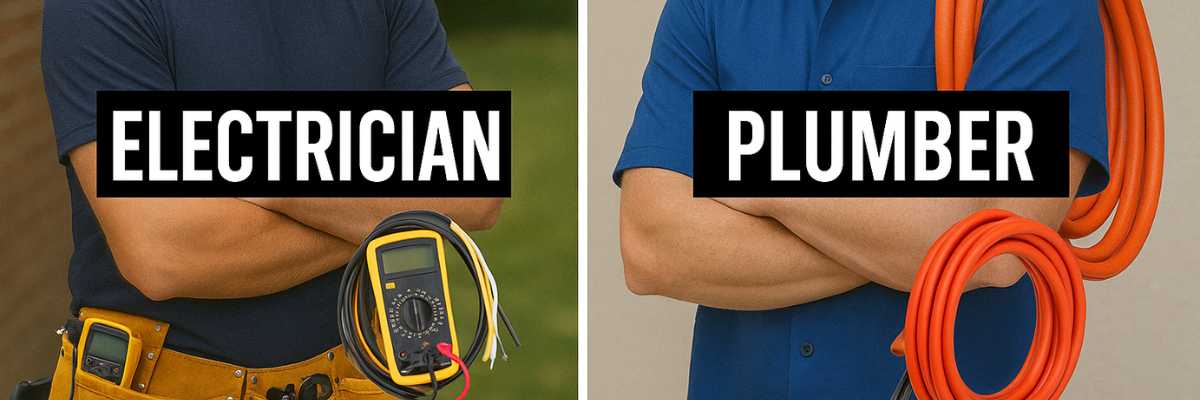 Electrician vs Plumber - What's the better job In Australia?