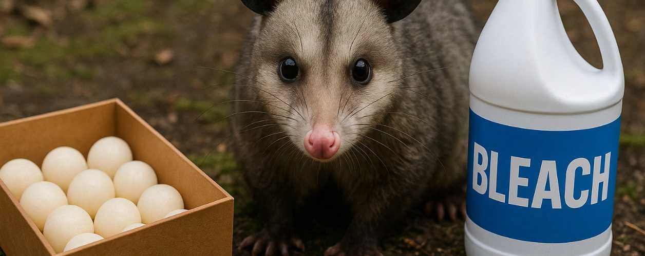 Do Mothballs Or Bleach Scare Away Possums?
