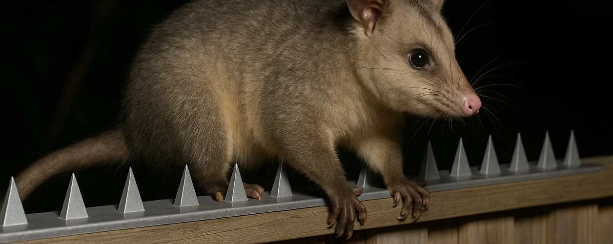 How To Stop Possums Running Along The Fence