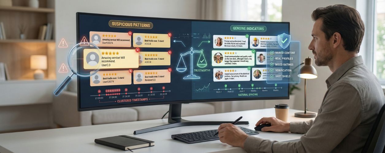 Are Tradie Reviews Genuine? How to Spot Fake Reviews