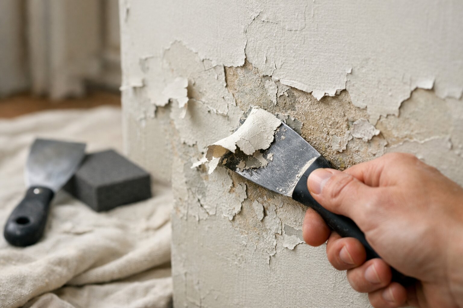 How to Fix Paint Cracking, Flaking, Chipping and Peeling